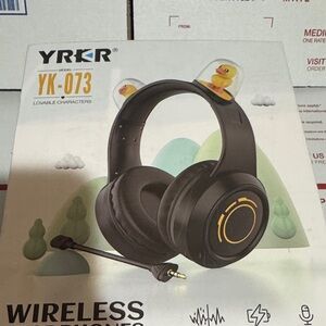 YK-073 Black Wireless Gaming Headset